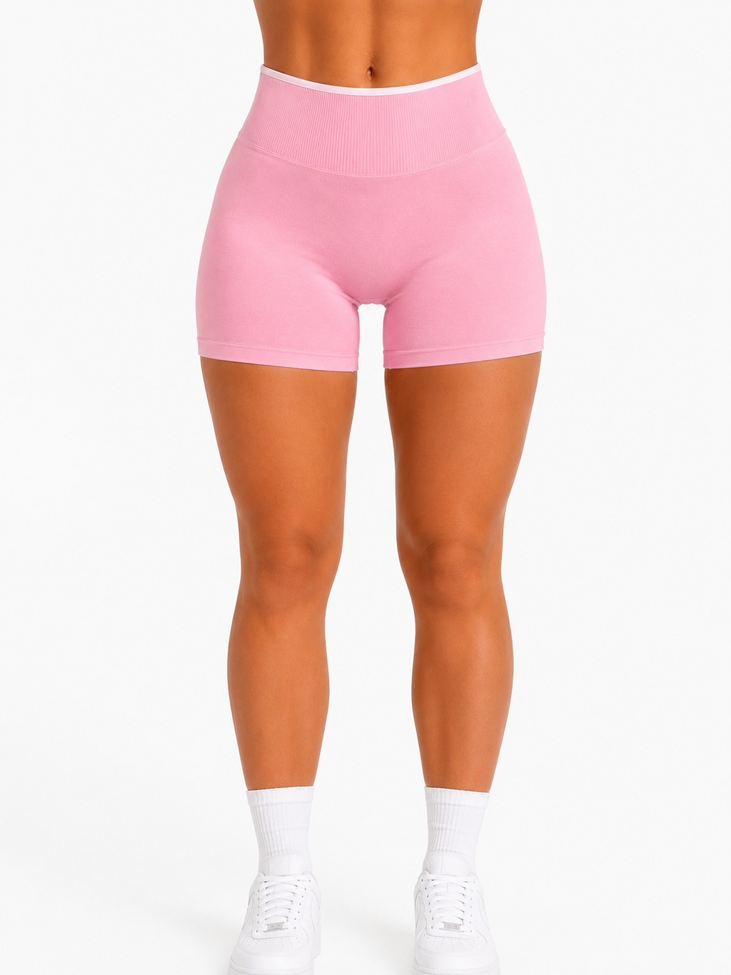 High Waist Sculpt Scrunch Shorts
